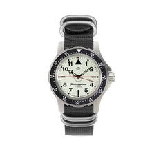 Load image into Gallery viewer, Vostok Komandirskie 18028A With Auto-Self Winding Full Lume Dial + Hands Nylon (Zulu) Strap Watches
