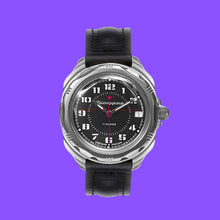 Load image into Gallery viewer, Vostok Komandirskie 216186 Black Mechanical Watches