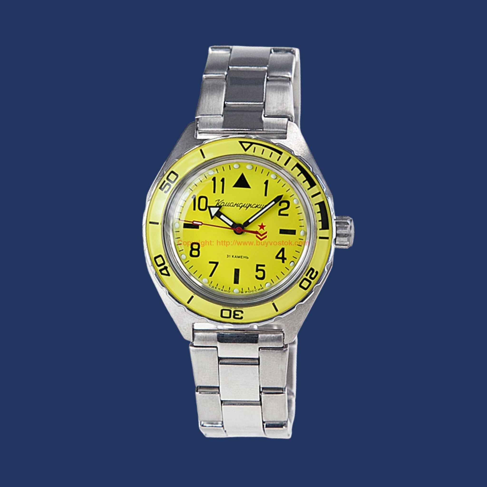 Vostok Komandirskie 650859 with Auto-Self Winding