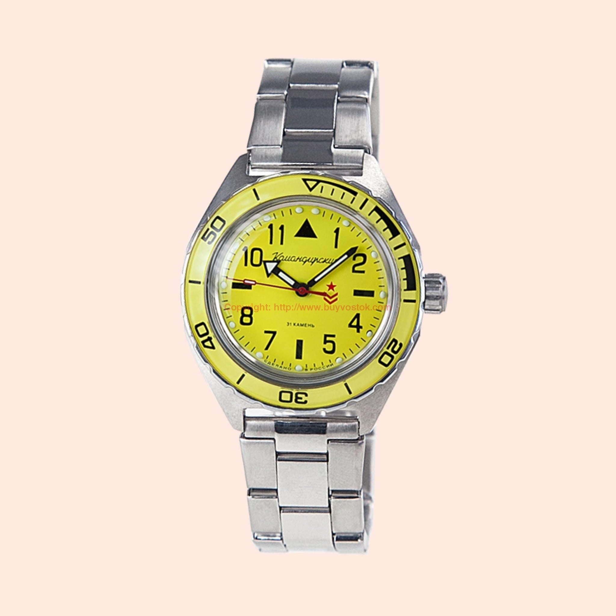 Vostok Komandirskie 腕時計 Vostok Komandirskie 650859 with Auto-Self Winding