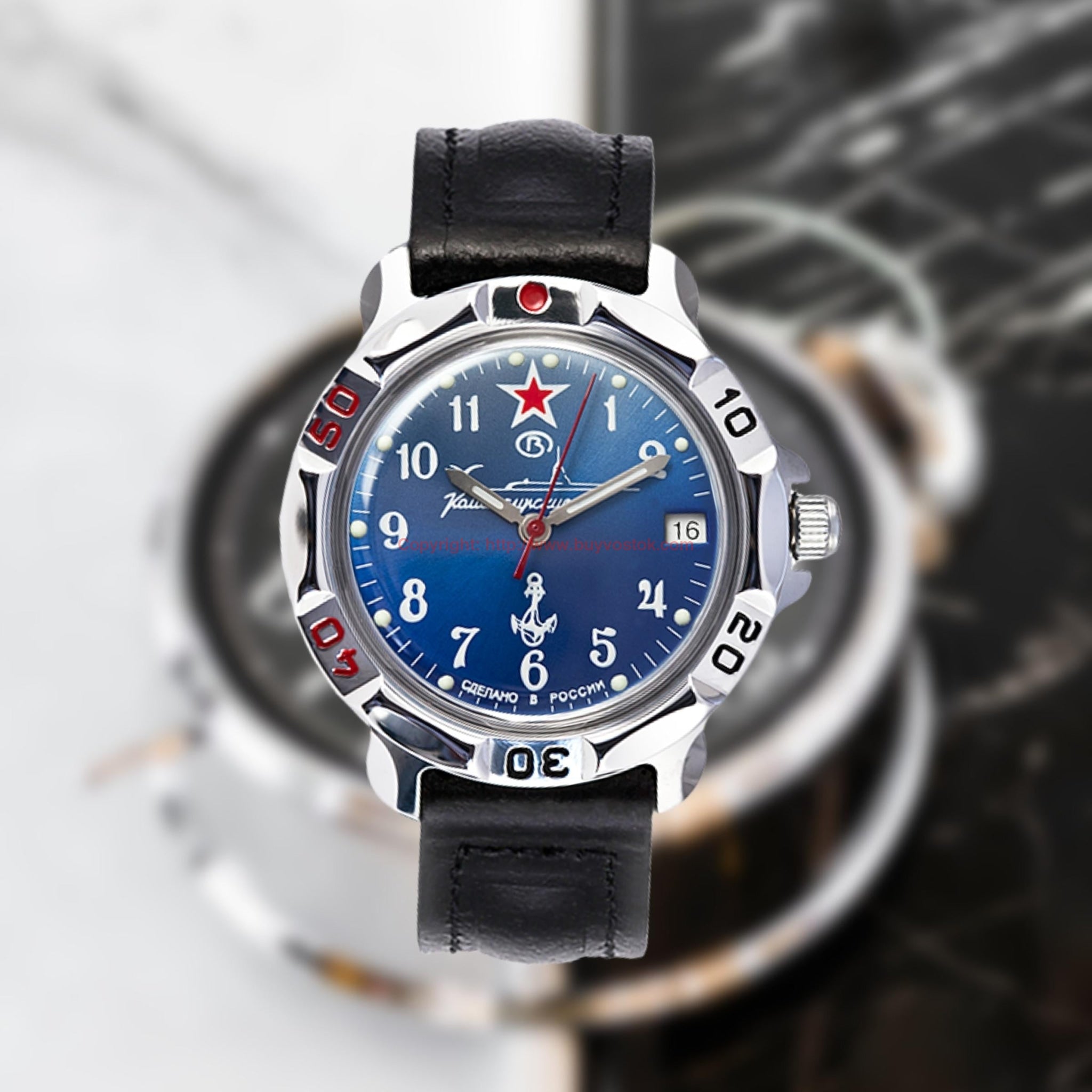 VOSTOK KOMANDIRSKIE AUTOMATIC PILOT 18087A / VOSTOK KOMANDIRSKIE PILOT 18087A - Foto 1