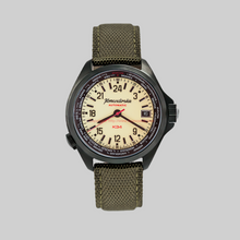 Load image into Gallery viewer, Vostok Komandirskie K-34 476965 With Auto-Self Winding Super Luminova - Full Lume Mineral Glass