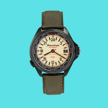 Load image into Gallery viewer, Vostok Komandirskie K-34 476965 With Auto-Self Winding Super Luminova - Full Lume Mineral Glass
