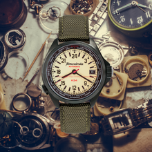 Load image into Gallery viewer, Vostok Komandirskie K-34 476965 With Auto-Self Winding Super Luminova - Full Lume Mineral Glass
