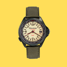 Load image into Gallery viewer, Vostok Komandirskie K-34 476965 With Auto-Self Winding Super Luminova - Full Lume Mineral Glass
