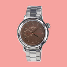 Load image into Gallery viewer, Vostok Retro 550996 With Auto-Self Winding Mineral Glass Transparent Caseback Watches