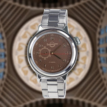 Load image into Gallery viewer, Vostok Retro 550996 With Auto-Self Winding Mineral Glass Transparent Caseback Watches