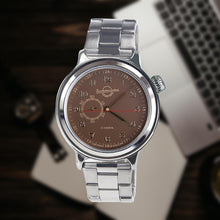 Load image into Gallery viewer, Vostok Retro 550996 With Auto-Self Winding Mineral Glass Transparent Caseback Watches