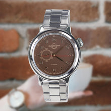 Load image into Gallery viewer, Vostok Retro 550996 With Auto-Self Winding Mineral Glass Transparent Caseback Watches