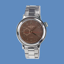 Load image into Gallery viewer, Vostok Retro 550996 With Auto-Self Winding Mineral Glass Transparent Caseback Watches